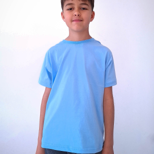 DEČIJA MAJICA SVETLO PLAVA