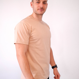 T-SHIRT MAJICA KREM