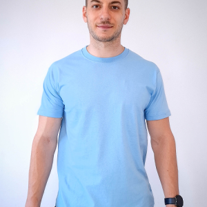 T-SHIRT MAJICA SVETLO PLAVA