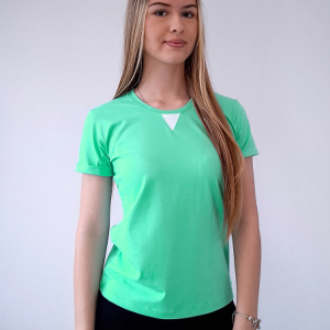 ŽENSKA MAJICA OD TAŠLAME MINT